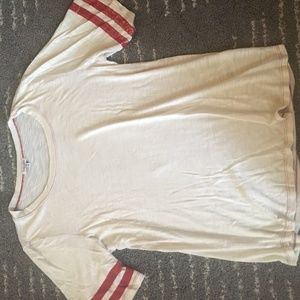 Splendid Short Stripped sleeve tee